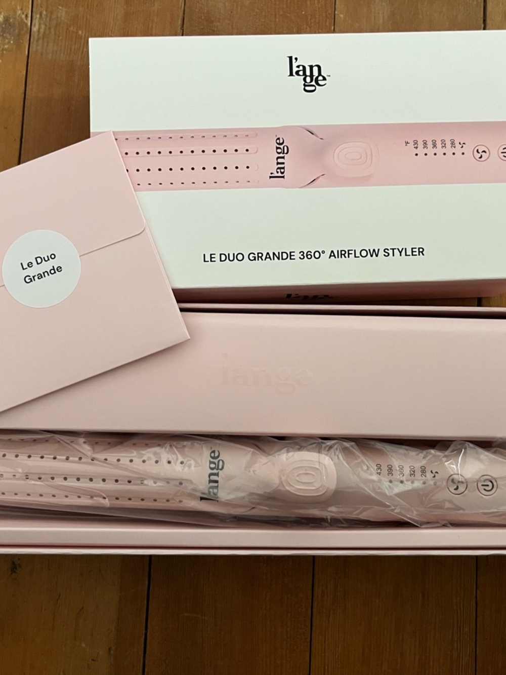 Lange Le Duo Classic 360° Airflow Styler - Pink